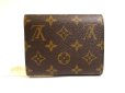 Photo2: LOUIS VUITTON Monogram Leather Bifold Wallet Purse Joey #a720 (2)