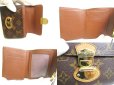 Photo8: LOUIS VUITTON Monogram Leather Bifold Wallet Purse Joey #a720