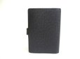 Photo2: LOUIS VUITTON Taiga Ardoise Leather Small Ring Agenda Cover #a722 (2)