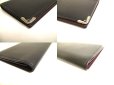 Photo7: Cartier Must de Cartier Black Leather BFlap Bil Wallet #a726