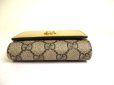 Photo5: GUCCI GG Marmont Gold Leather Bifold Wallet Compact Wallet #a729