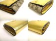 Photo7: GUCCI GG Marmont Gold Leather Bifold Wallet Compact Wallet #a729