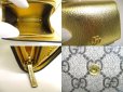 Photo9: GUCCI GG Marmont Gold Leather Bifold Wallet Compact Wallet #a729