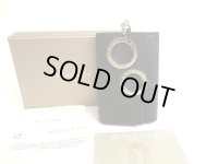 BVLGARI Black Leather BVLGARIBVLGARI 6 Pics Key Chain #a730