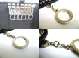Photo8: BVLGARI Black Leather BVLGARIBVLGARI 6 Pics Key Chain #a730