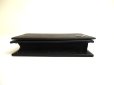 Photo5: BVLGARI Black Grain Calf Leather Business Card Case Card Holder #a731
