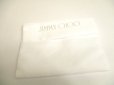 Photo12: JIMMY CHOO Plastic Starts Navy Blue Leather Credit Card Business Card Holder AYDEN #a733