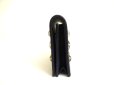 Photo3: JIMMY CHOO Plastic Starts Navy Blue Leather Credit Card Business Card Holder AYDEN #a733