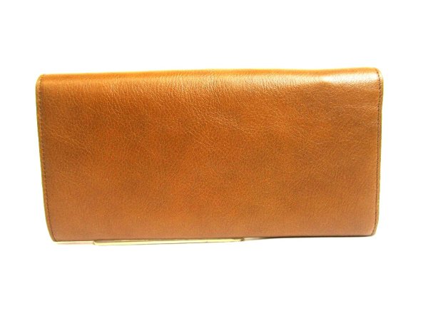 Photo2: Cartier Marcello de Cartier Brown Leather Bifold Long Wallet #a737