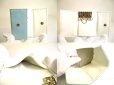 Photo8: GUCCI Light Blue GG Canvas White Leather 6 Pics Key Chain #a738
