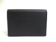 Photo2: Saint Laurent YSL Black Leather Business Card Holder #a739 (2)