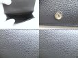 Photo9: Saint Laurent YSL Black Leather Business Card Holder #a739