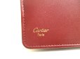 Photo10: Cartier Must de Cartier Bordeaux Leather Bifold Long Wallet #a741