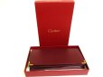 Photo12: Cartier Must de Cartier Bordeaux Leather Bifold Long Wallet #a741
