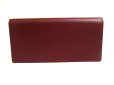 Photo2: Cartier Must de Cartier Bordeaux Leather Bifold Long Wallet #a741 (2)