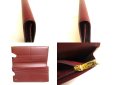 Photo8: Cartier Must de Cartier Bordeaux Leather Bifold Long Wallet #a741