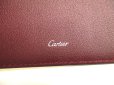 Photo10: Cartier Must de Cartier Black Leather BFlap Bil Wallet #a743