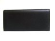 Photo2: Cartier Must de Cartier Black Leather BFlap Bil Wallet #a743 (2)