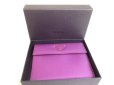 Photo12: PRADA Purple Nylon and Leather Bifold Wallet Purse #a744
