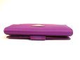 Photo6: PRADA Purple Nylon and Leather Bifold Wallet Purse #a744