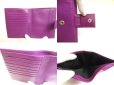 Photo8: PRADA Purple Nylon and Leather Bifold Wallet Purse #a744