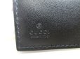 Photo10: GUCCI Embossed GG Black Leather Bifold Wallet Compact Wallet #a745