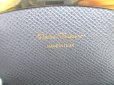 Photo10: Salvatore Ferragamo Gray Black Leather Business Card Holder #a746