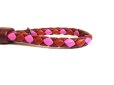Photo3: BOTTEGA BENETA Intrecciato Tricolor Leather Key Chain Key Holder #a747