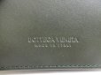 Photo10: BOTTEGA VENETA Intrecciato Deep Gray Leather Business Card Holder #a748