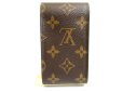Photo2: LOUIS VUITTON Monogram Leather Brown Cigarette Cases #a751 (2)
