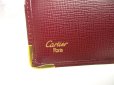 Photo10: Cartier Must de Cartier Bordeaux Leather Bifold Long Wallet #a754