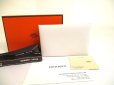 Photo1: HERMES Nata White Veau Epson Leather Card Case Card Holder Calvi #a756 (1)