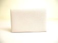 Photo2: HERMES Nata White Veau Epson Leather Card Case Card Holder Calvi #a756 (2)