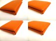 Photo7: HERMES Vert Orange Veau Epson Leather Card Case Card Holder Calvi #a758