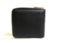 Photo2: GUCCI Interlocking G Black Round Zip Bifold Wallet Compact Wallet #a759 (2)