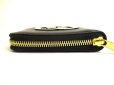 Photo6: GUCCI Interlocking G Black Round Zip Bifold Wallet Compact Wallet #a759
