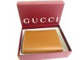 Photo12: GUCCI GG Emblem Brown Leather Medium Wallet Bifold Wallet Compact Wallet #a761