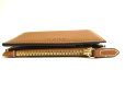 Photo6: GUCCI GG Emblem Brown Leather Medium Wallet Bifold Wallet Compact Wallet #a761