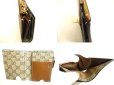 Photo8: GUCCI GG Emblem Brown Leather Medium Wallet Bifold Wallet Compact Wallet #a761