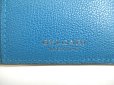 Photo10: BVLGARI Man Khaki Leather Flap Long Wallet #a762