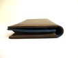Photo5: BVLGARI Man Khaki Leather Flap Long Wallet #a762
