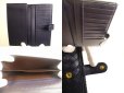 Photo8: BOTTEGA VENETA Intrecciato Deep Navy Blue Leather Flap Long Wallet #a763