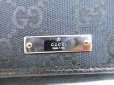 Photo9: GUCCI Black GG Canvas Business Card Credit Card Holder #a764