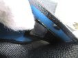 Photo11: BVLGARI Black Leather Logo Clip 6 Pics Key Chain #a765
