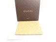 Photo1: GUCCI Guccissima Beige Leather Mouse Pad #a767 (1)
