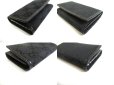 Photo7: GUCCI GG Black Canvas and Leather 6 Pics Key Chain #a768