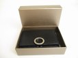 Photo12: BVLGARI Logo Clip Black Leather Business Card Case Card Holder #a771