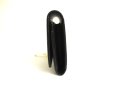 Photo3: BVLGARI Logo Clip Black Leather Business Card Case Card Holder #a771