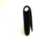 Photo4: BVLGARI Logo Clip Black Leather Business Card Case Card Holder #a771