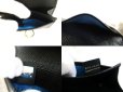 Photo9: BVLGARI Logo Clip Black Leather Business Card Case Card Holder #a771